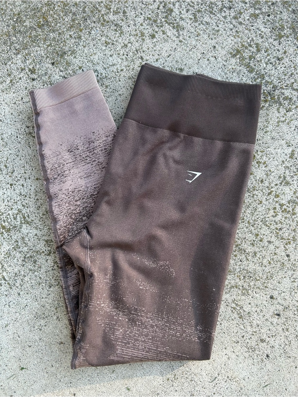 Gymshark Chocolate Brown Seamless Leggings